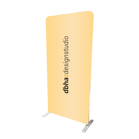 Aufsteller ZIPP ECO | B 80 cm x H 200,9 cm | bedruckt